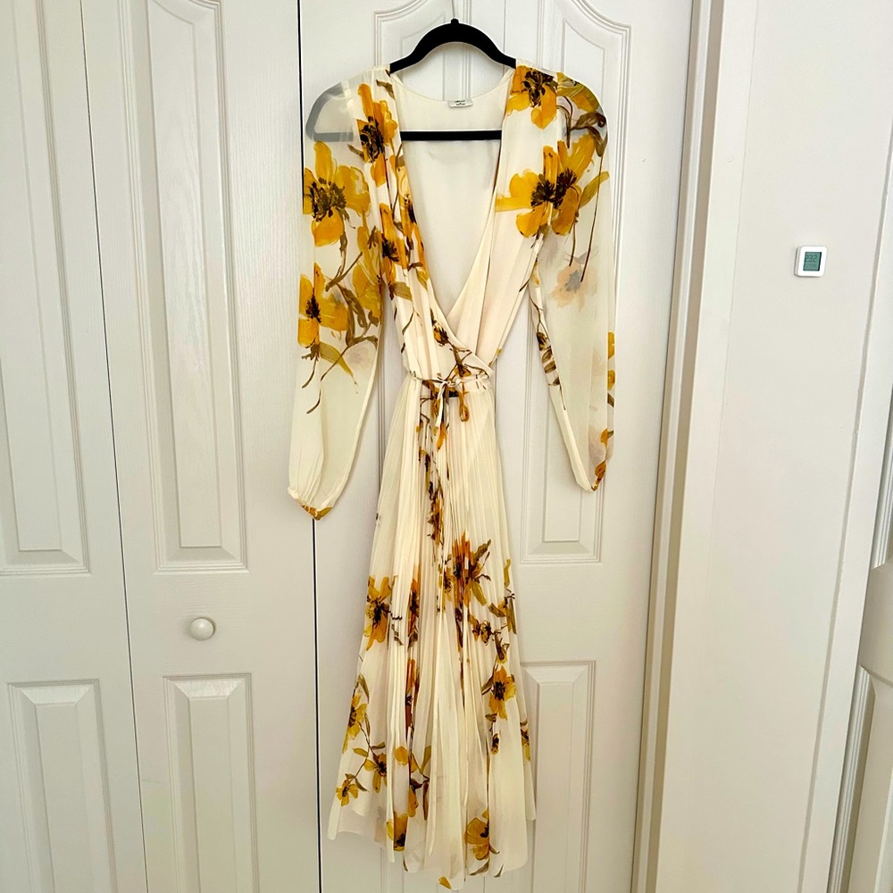 Wilfred Beaune Wrap Flora Dress